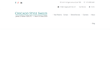 Tablet Screenshot of chicagostylesmiles.com